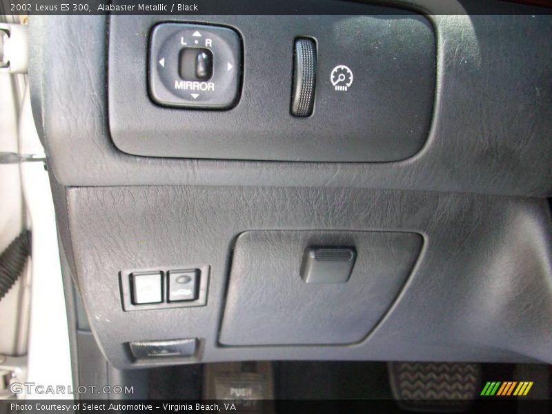 Alabaster Metallic / Black 2002 Lexus ES 300