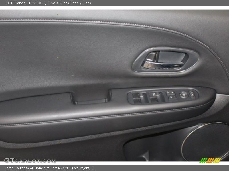 Crystal Black Pearl / Black 2018 Honda HR-V EX-L