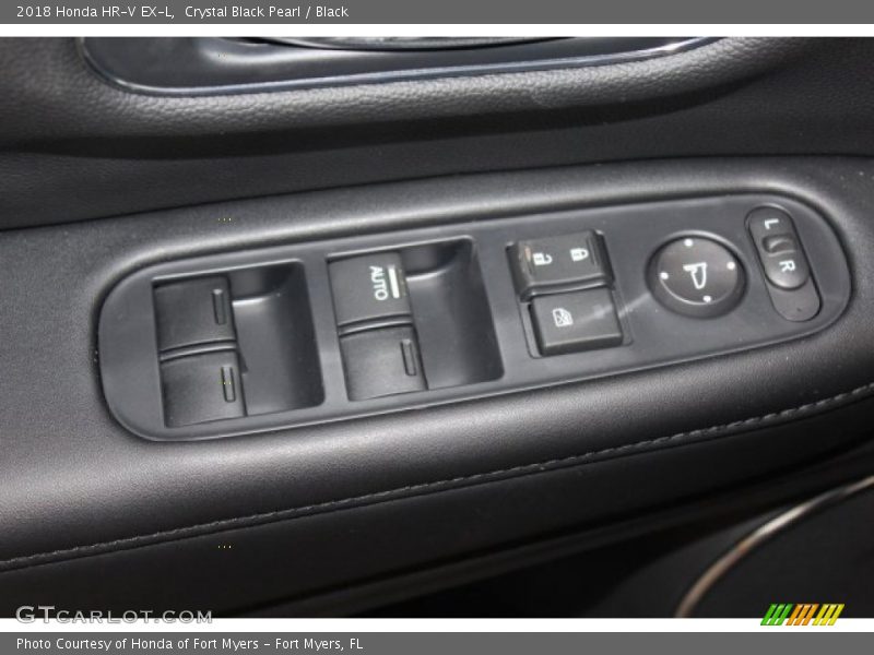 Crystal Black Pearl / Black 2018 Honda HR-V EX-L
