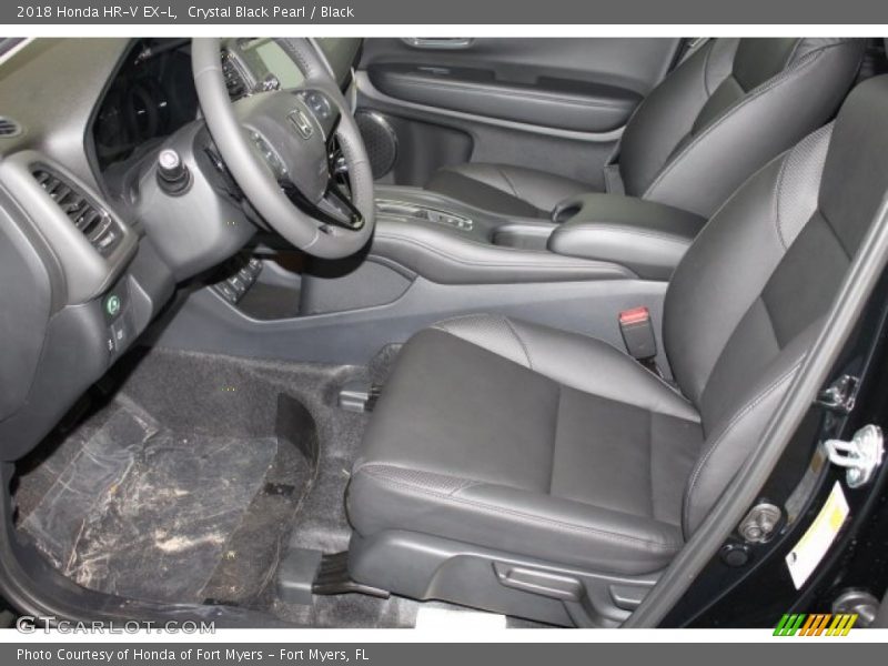 Crystal Black Pearl / Black 2018 Honda HR-V EX-L