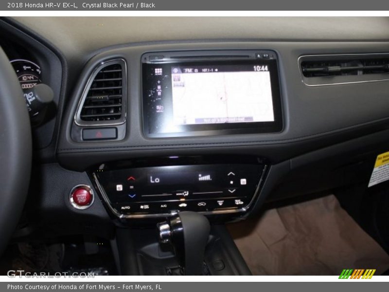 Crystal Black Pearl / Black 2018 Honda HR-V EX-L