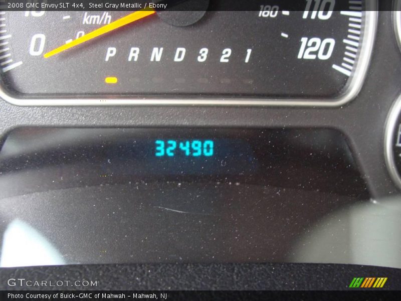 Steel Gray Metallic / Ebony 2008 GMC Envoy SLT 4x4