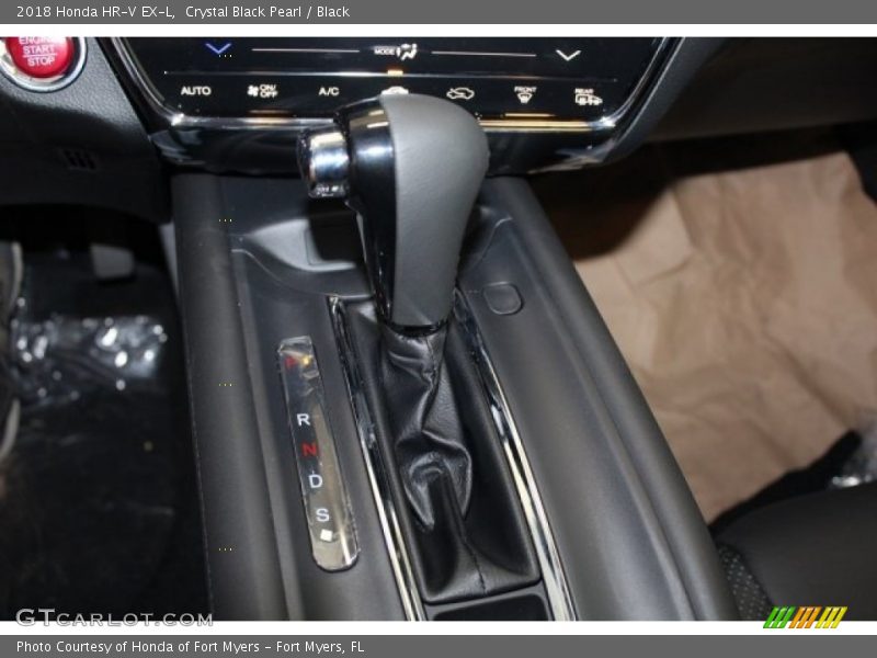 Crystal Black Pearl / Black 2018 Honda HR-V EX-L