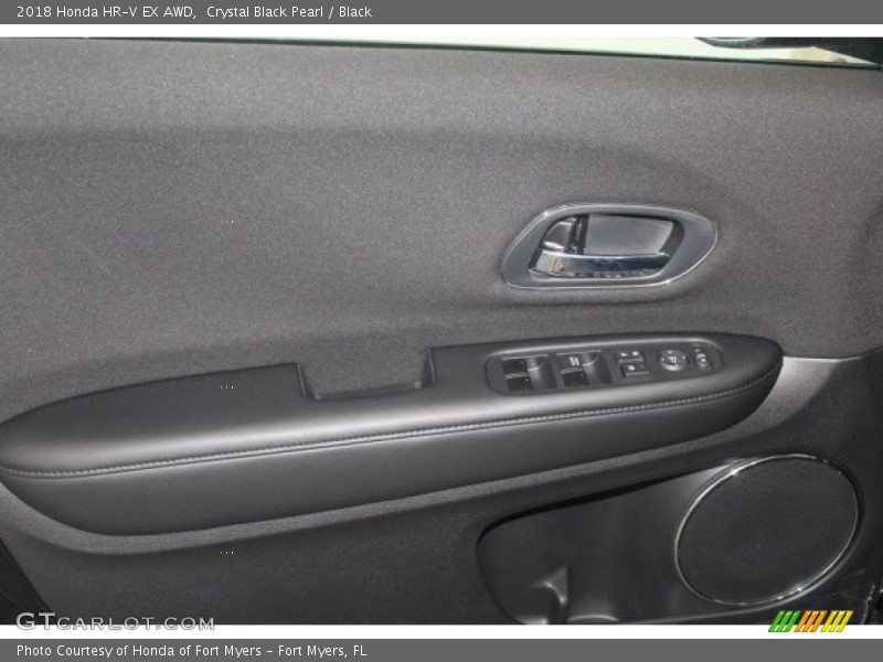 Crystal Black Pearl / Black 2018 Honda HR-V EX AWD