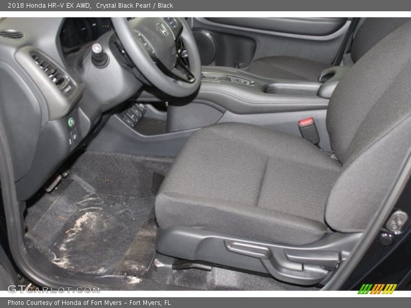 Crystal Black Pearl / Black 2018 Honda HR-V EX AWD