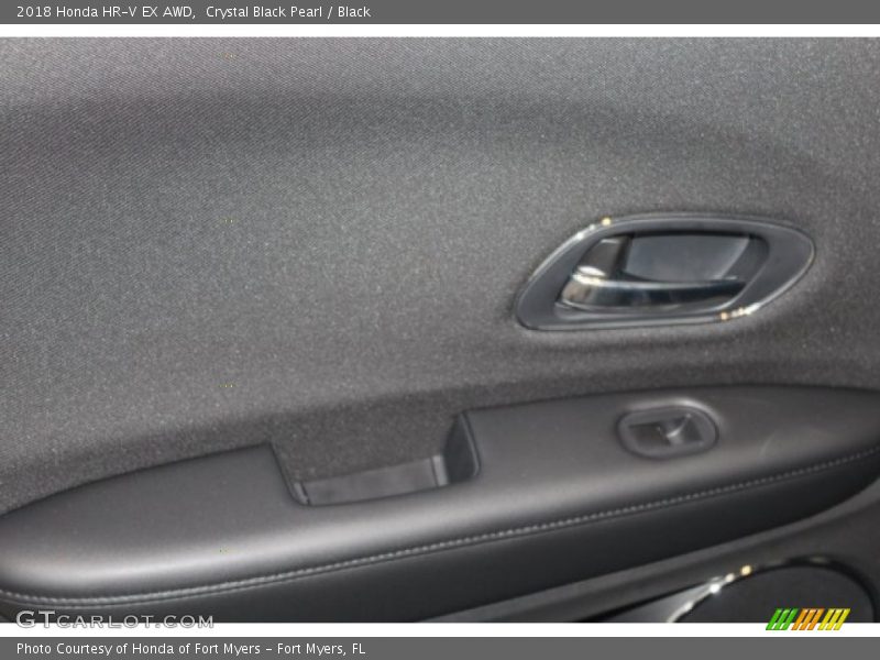 Crystal Black Pearl / Black 2018 Honda HR-V EX AWD