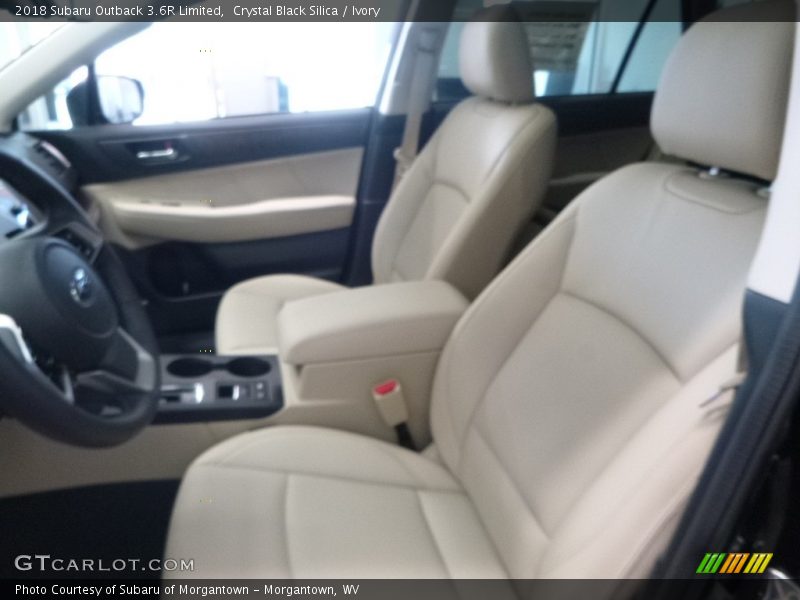 Crystal Black Silica / Ivory 2018 Subaru Outback 3.6R Limited
