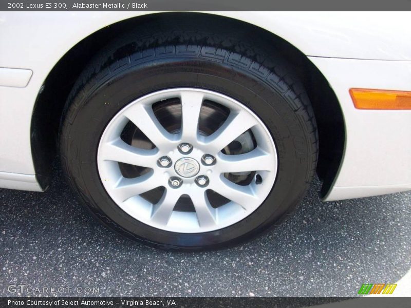 Alabaster Metallic / Black 2002 Lexus ES 300