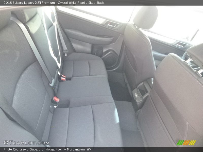 Crystal White Pearl / Slate Black 2018 Subaru Legacy 2.5i Premium