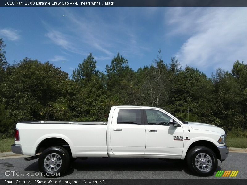  2018 2500 Laramie Crew Cab 4x4 Pearl White