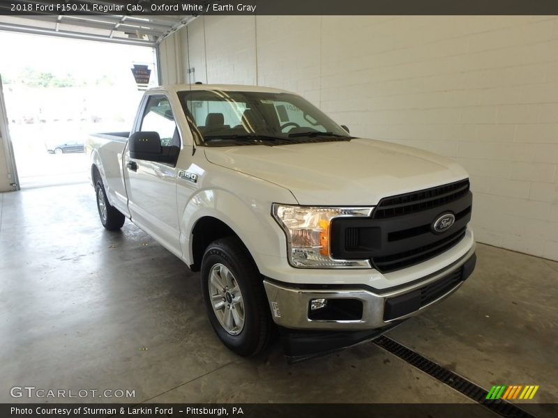 Front 3/4 View of 2018 F150 XL Regular Cab