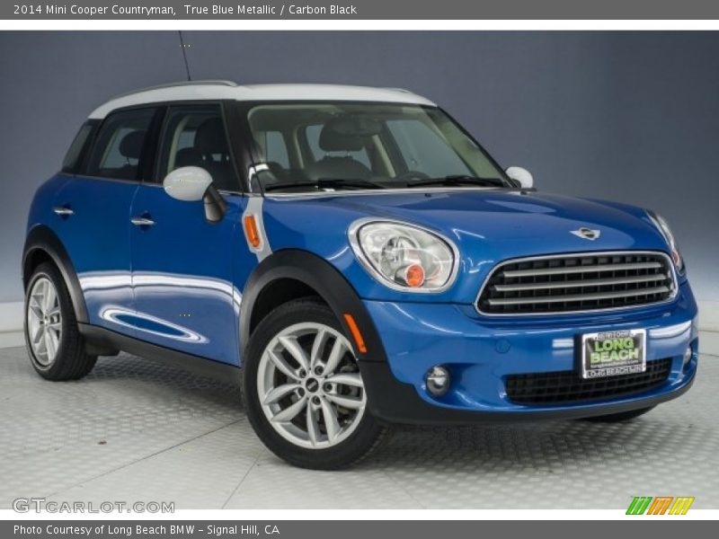 True Blue Metallic / Carbon Black 2014 Mini Cooper Countryman