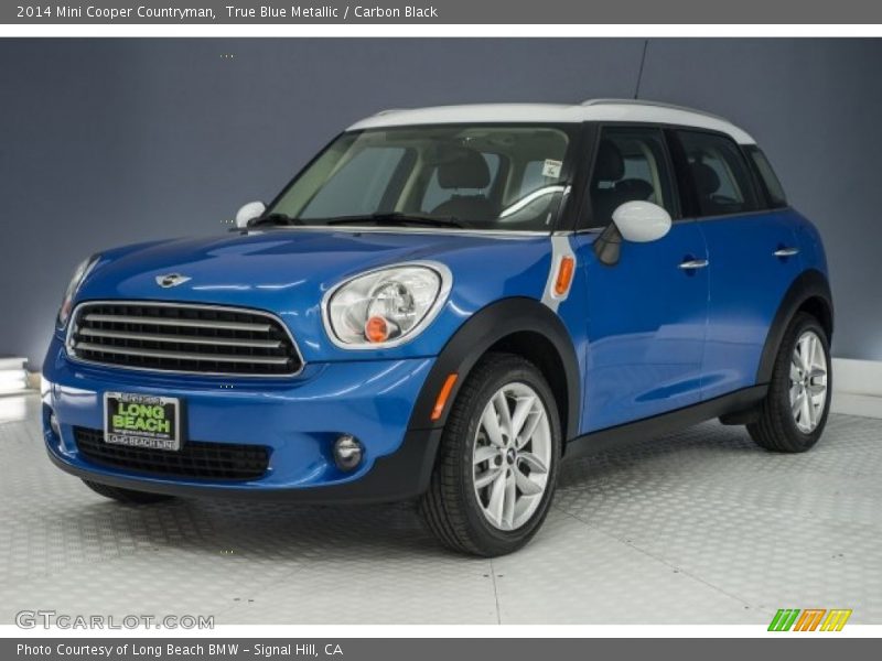 True Blue Metallic / Carbon Black 2014 Mini Cooper Countryman