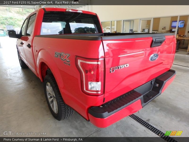 Race Red / Black 2017 Ford F150 XL SuperCrew 4x4