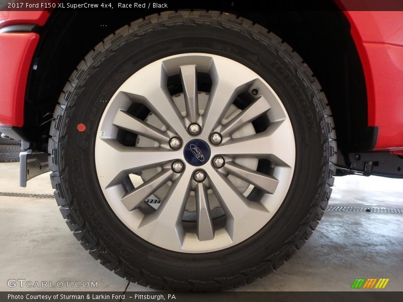 Race Red / Black 2017 Ford F150 XL SuperCrew 4x4