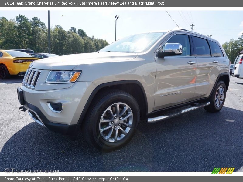 Cashmere Pearl / New Zealand Black/Light Frost 2014 Jeep Grand Cherokee Limited 4x4