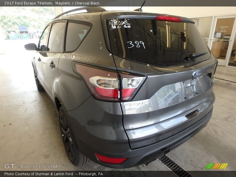 Magnetic / Charcoal Black 2017 Ford Escape Titanium