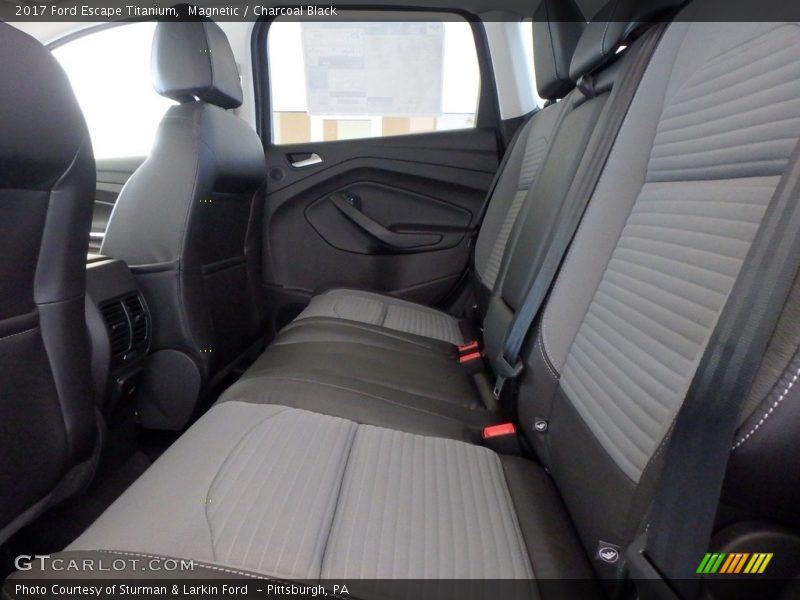 Magnetic / Charcoal Black 2017 Ford Escape Titanium
