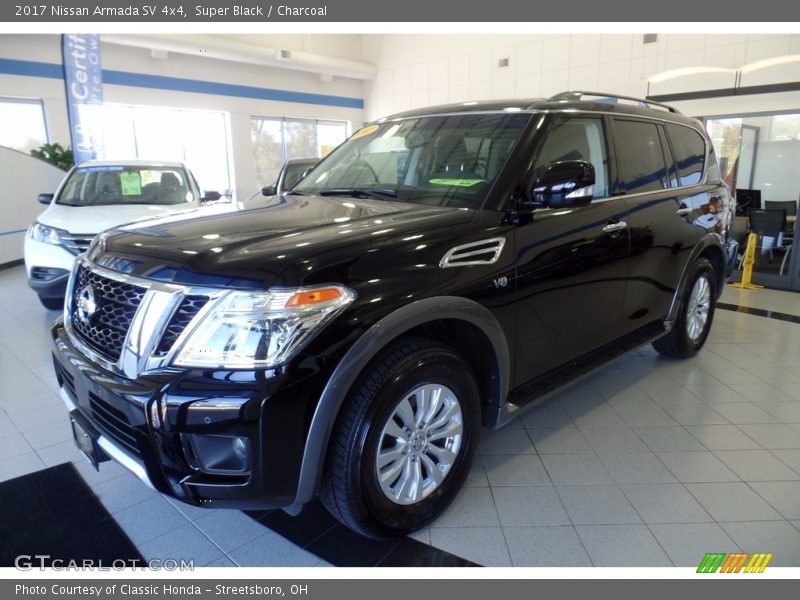 Super Black / Charcoal 2017 Nissan Armada SV 4x4