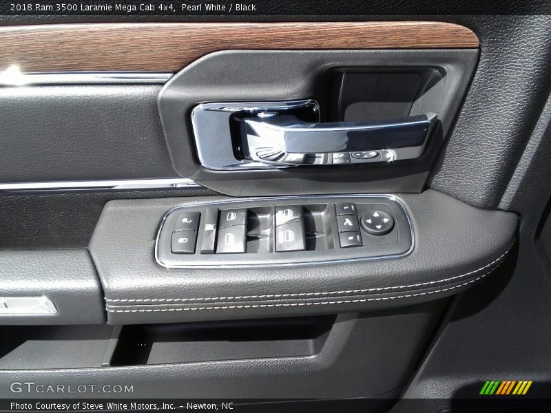 Controls of 2018 3500 Laramie Mega Cab 4x4