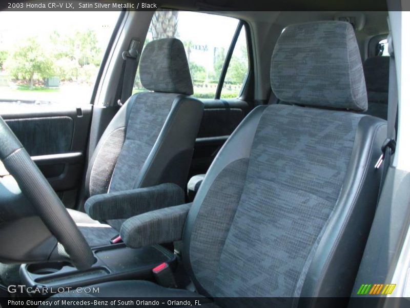 Satin Silver Metallic / Black 2003 Honda CR-V LX