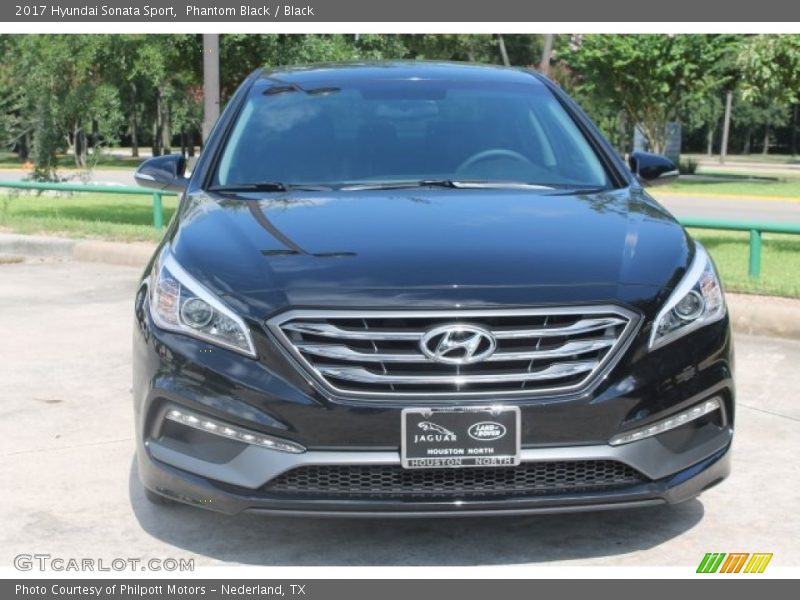 Phantom Black / Black 2017 Hyundai Sonata Sport