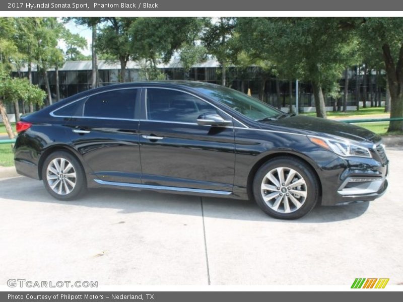 Phantom Black / Black 2017 Hyundai Sonata Sport