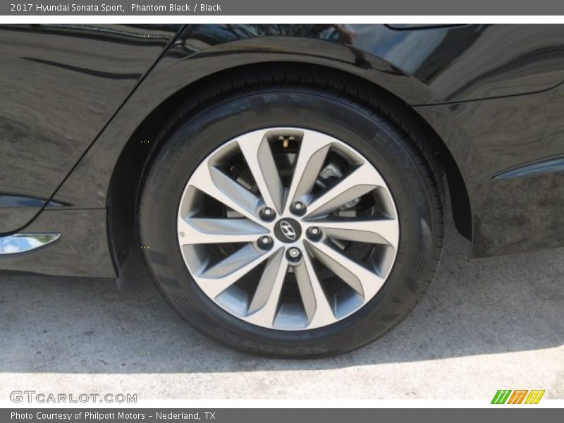 Phantom Black / Black 2017 Hyundai Sonata Sport