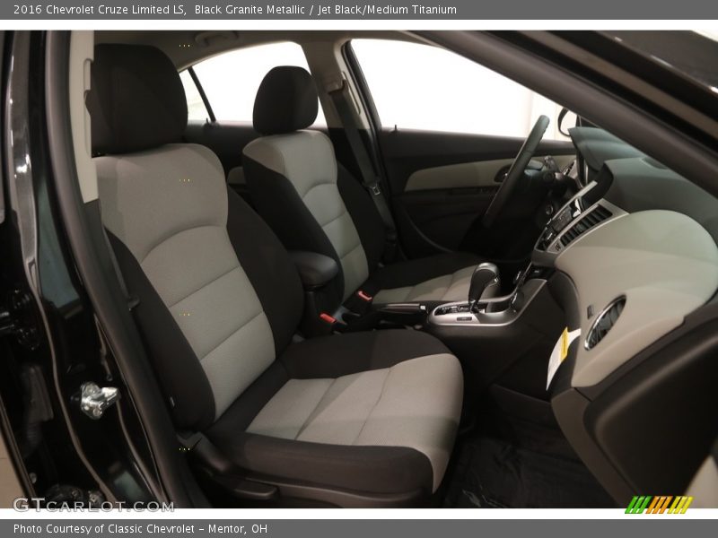 Black Granite Metallic / Jet Black/Medium Titanium 2016 Chevrolet Cruze Limited LS