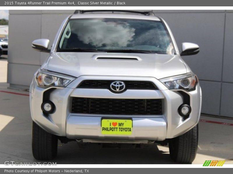 Classic Silver Metallic / Black 2015 Toyota 4Runner Trail Premium 4x4