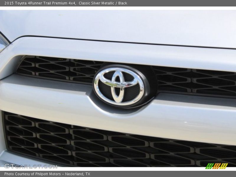Classic Silver Metallic / Black 2015 Toyota 4Runner Trail Premium 4x4