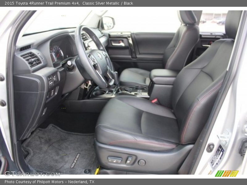 Classic Silver Metallic / Black 2015 Toyota 4Runner Trail Premium 4x4