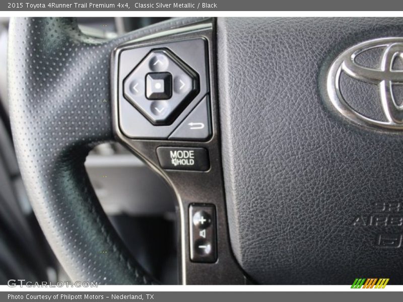 Classic Silver Metallic / Black 2015 Toyota 4Runner Trail Premium 4x4