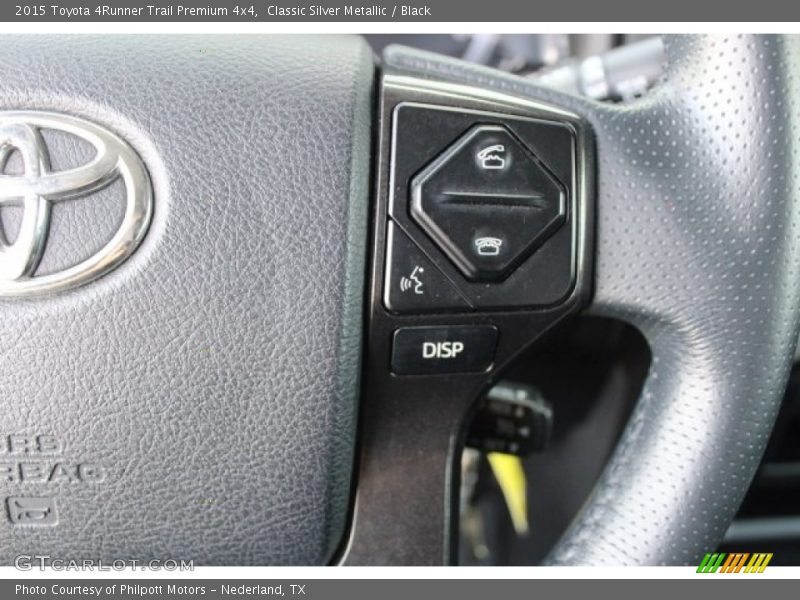 Classic Silver Metallic / Black 2015 Toyota 4Runner Trail Premium 4x4
