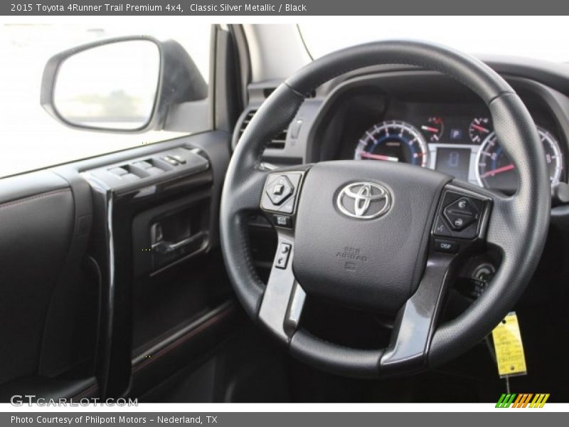 Classic Silver Metallic / Black 2015 Toyota 4Runner Trail Premium 4x4