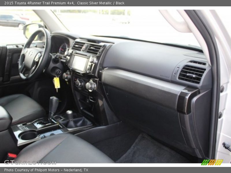 Classic Silver Metallic / Black 2015 Toyota 4Runner Trail Premium 4x4