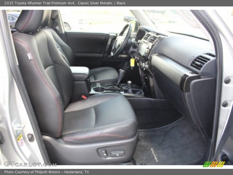 Classic Silver Metallic / Black 2015 Toyota 4Runner Trail Premium 4x4