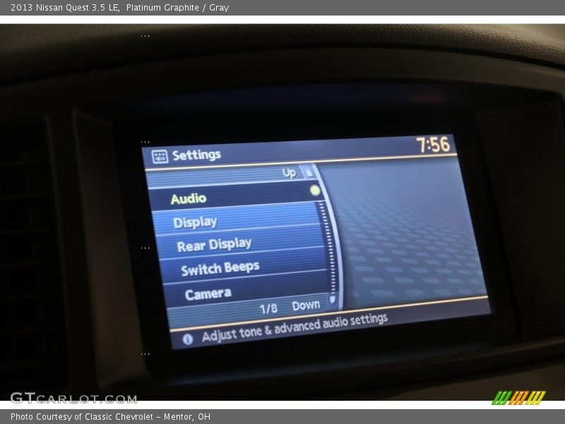 Platinum Graphite / Gray 2013 Nissan Quest 3.5 LE