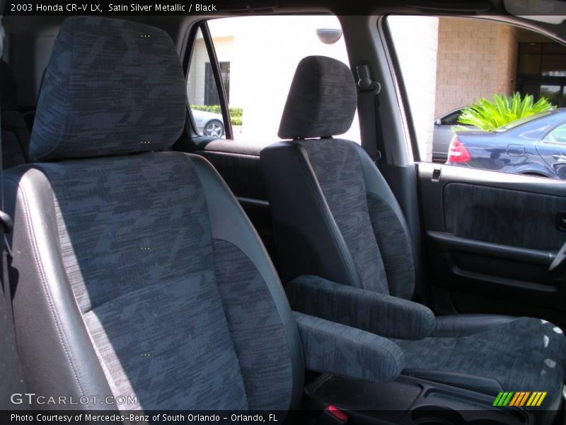 Satin Silver Metallic / Black 2003 Honda CR-V LX