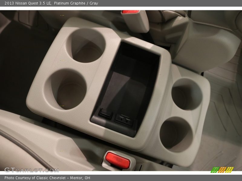 Platinum Graphite / Gray 2013 Nissan Quest 3.5 LE