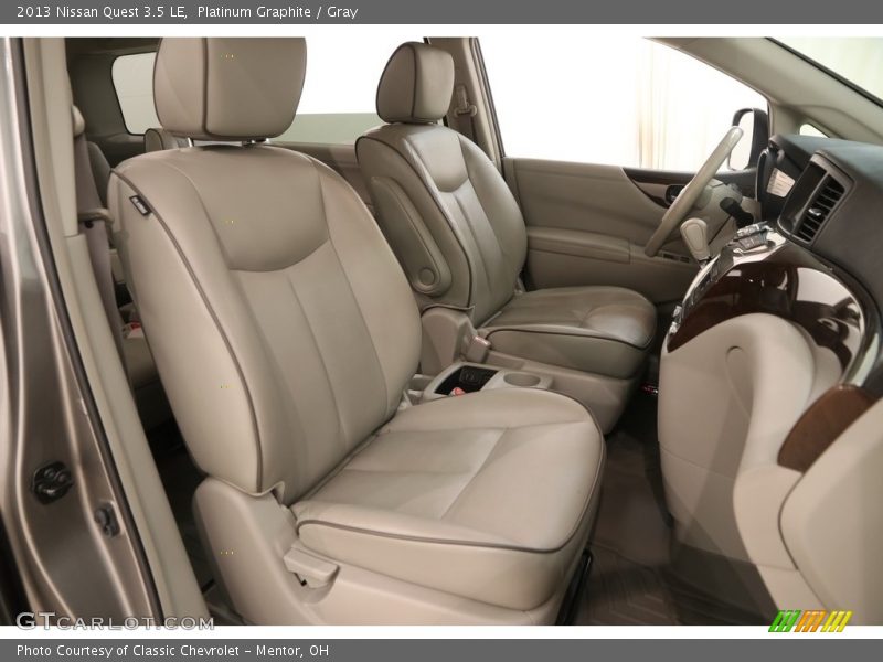 Platinum Graphite / Gray 2013 Nissan Quest 3.5 LE