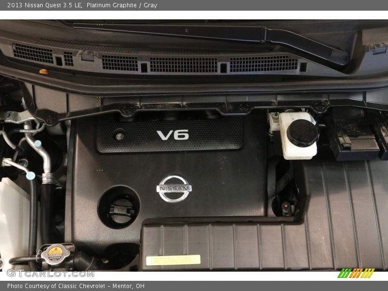 Platinum Graphite / Gray 2013 Nissan Quest 3.5 LE