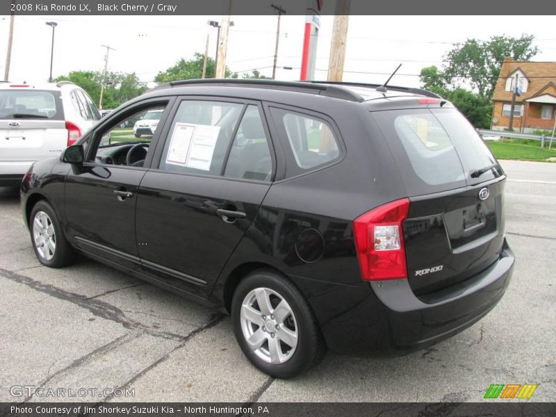 Black Cherry / Gray 2008 Kia Rondo LX