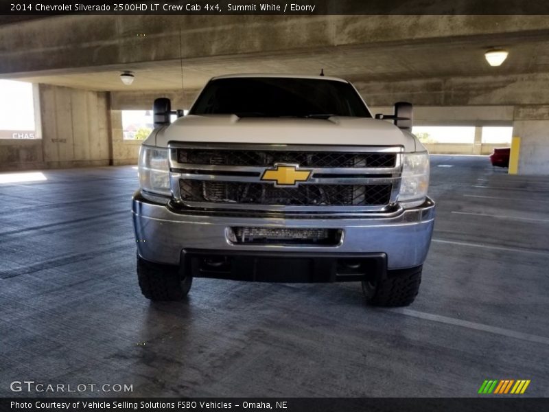 Summit White / Ebony 2014 Chevrolet Silverado 2500HD LT Crew Cab 4x4