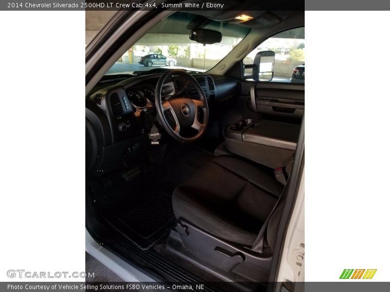 Summit White / Ebony 2014 Chevrolet Silverado 2500HD LT Crew Cab 4x4