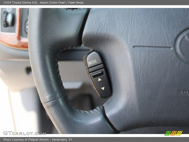 Aspen Green Pearl / Fawn Beige 2004 Toyota Sienna XLE