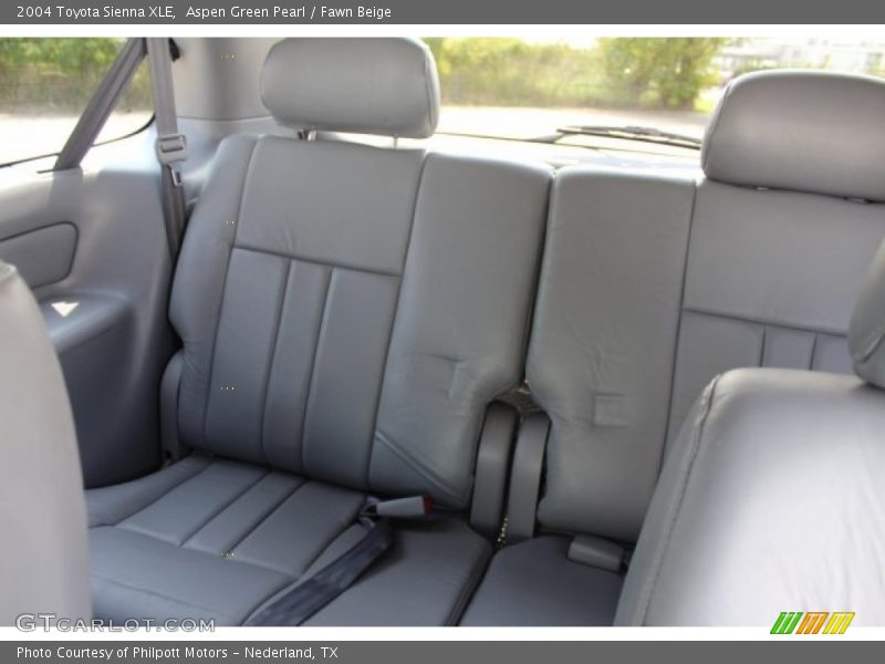 Aspen Green Pearl / Fawn Beige 2004 Toyota Sienna XLE