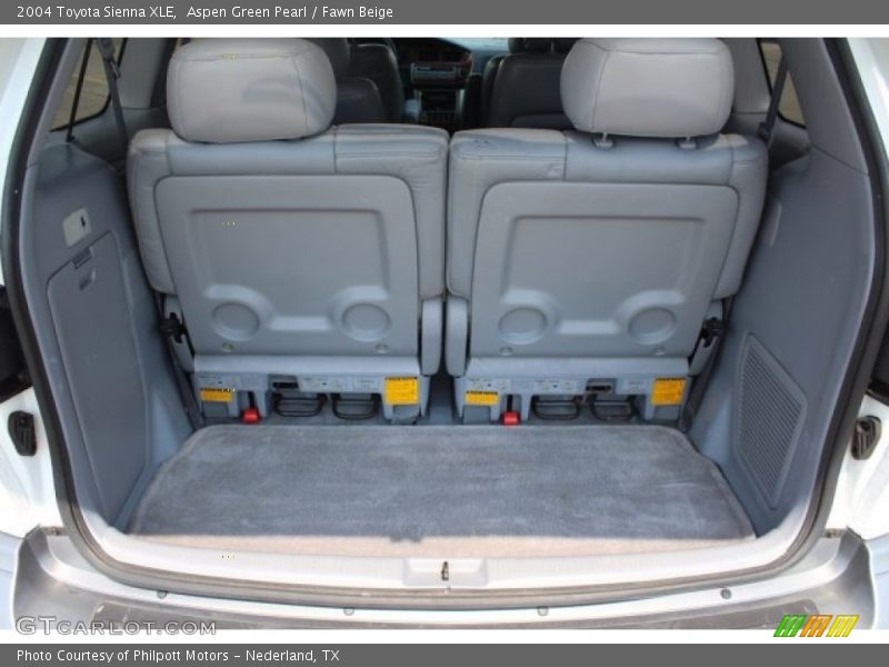 Aspen Green Pearl / Fawn Beige 2004 Toyota Sienna XLE