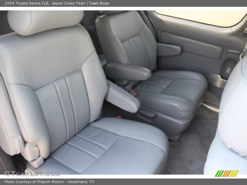 Aspen Green Pearl / Fawn Beige 2004 Toyota Sienna XLE