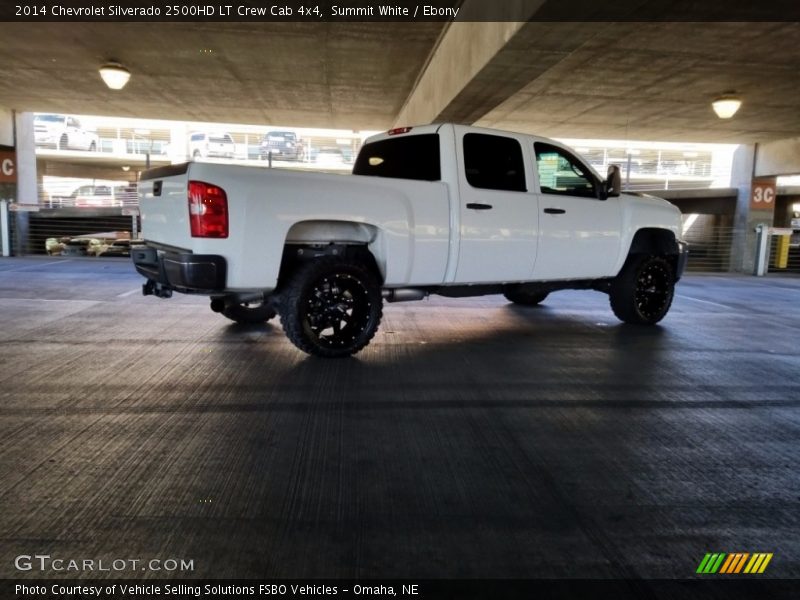 Summit White / Ebony 2014 Chevrolet Silverado 2500HD LT Crew Cab 4x4